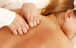 Особенности лечения остеохондроза шейно-грудного и поясничного отделов позвоночника при помощи массажа